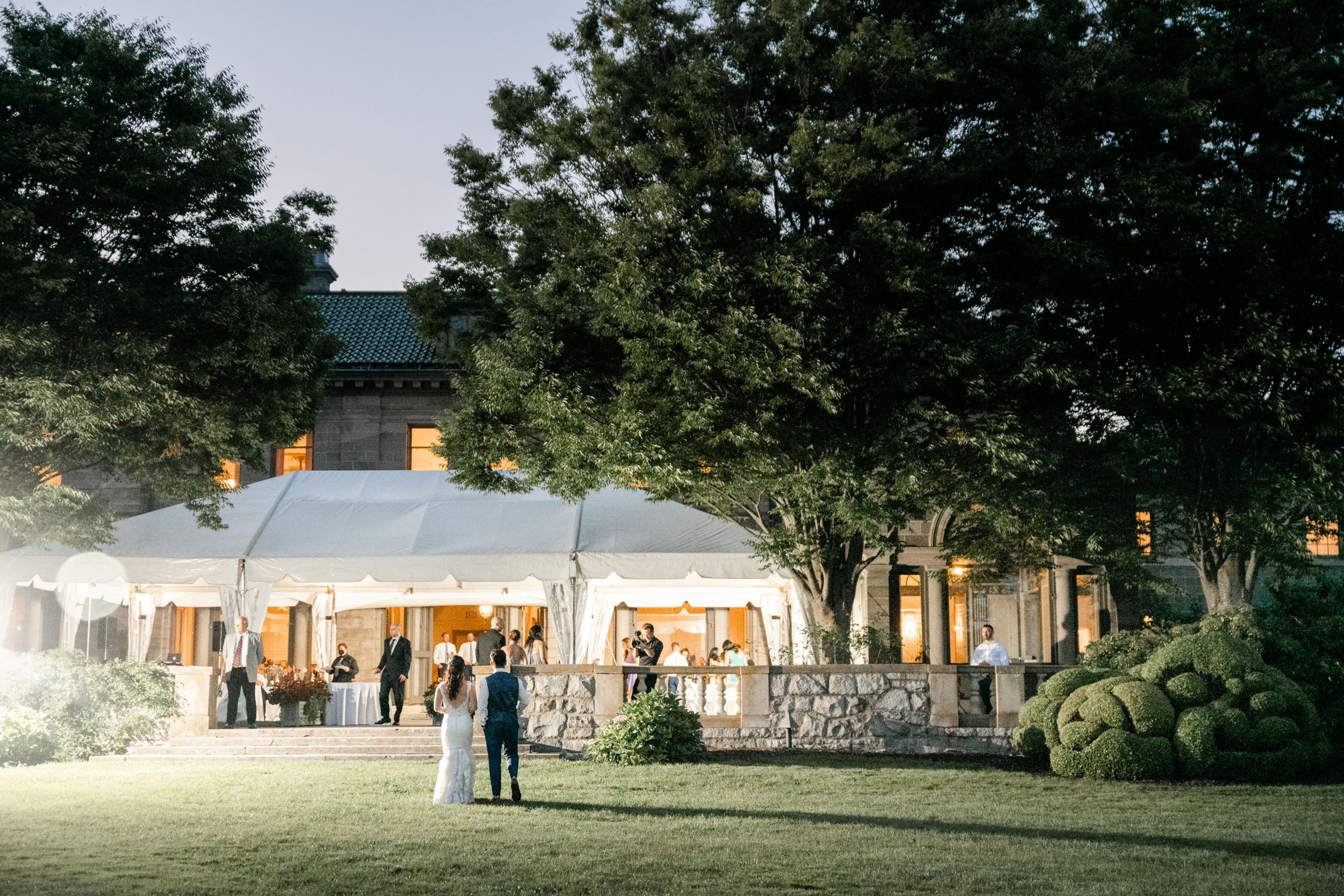 Eolia Mansion Harkness Park wedding